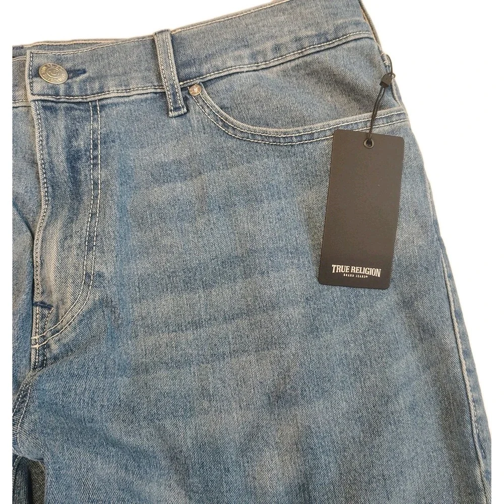 True Religion Geno SN Flap Slim Light Idyllic Wash‎ 40x32 Relaxed Slim Jean A4